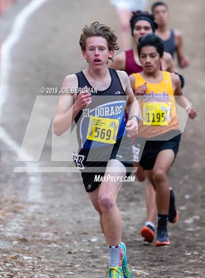 Thumbnail 2 in CIF State Cross Country Championships (Boys D4 Race) photogallery.