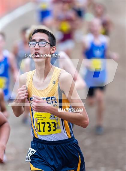 Thumbnail 1 in CIF State Cross Country Championships (Boys D4 Race) photogallery.