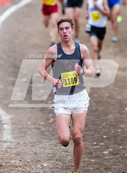 Thumbnail 1 in CIF State Cross Country Championships (Boys D4 Race) photogallery.