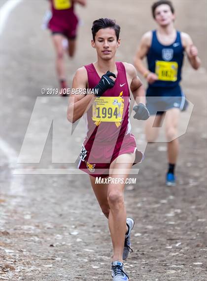 Thumbnail 3 in CIF State Cross Country Championships (Boys D4 Race) photogallery.