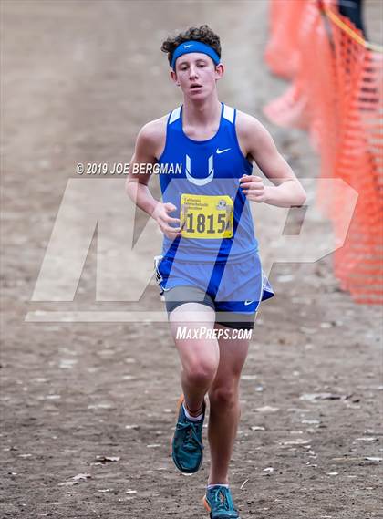 Thumbnail 1 in CIF State Cross Country Championships (Boys D4 Race) photogallery.