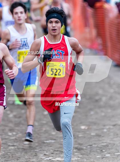 Thumbnail 2 in CIF State Cross Country Championships (Boys D4 Race) photogallery.