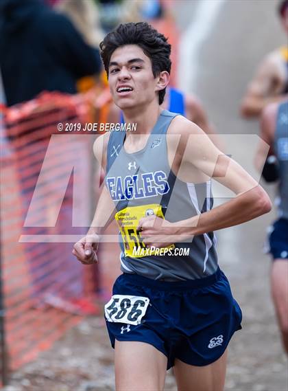 Thumbnail 2 in CIF State Cross Country Championships (Boys D4 Race) photogallery.