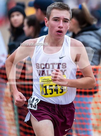 Thumbnail 3 in CIF State Cross Country Championships (Boys D4 Race) photogallery.
