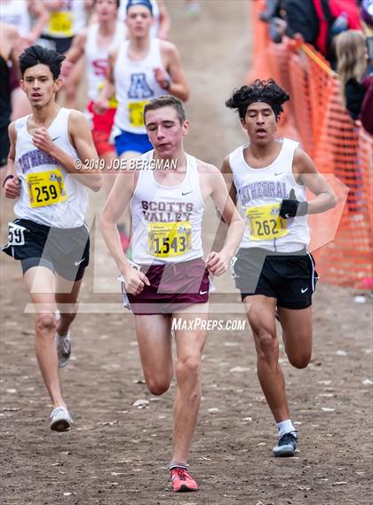 Thumbnail 2 in CIF State Cross Country Championships (Boys D4 Race) photogallery.