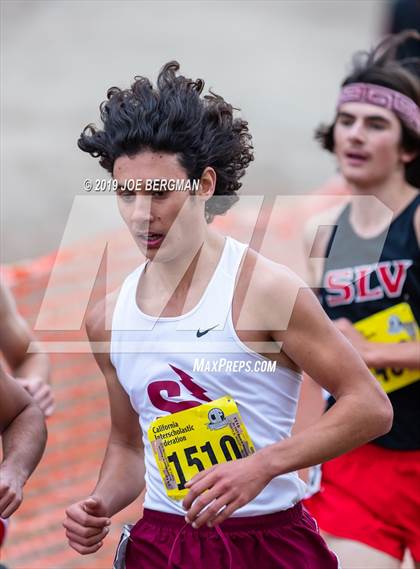Thumbnail 1 in CIF State Cross Country Championships (Boys D4 Race) photogallery.