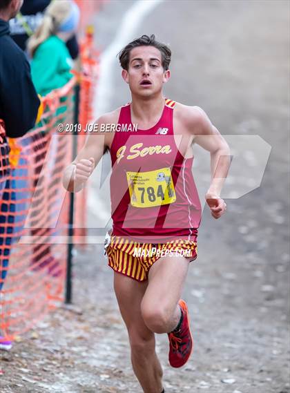 Thumbnail 1 in CIF State Cross Country Championships (Boys D4 Race) photogallery.