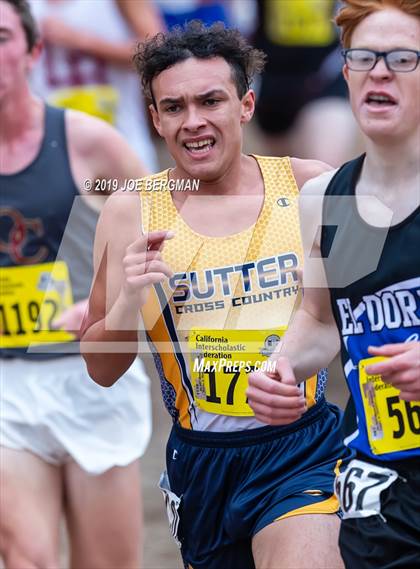 Thumbnail 3 in CIF State Cross Country Championships (Boys D4 Race) photogallery.