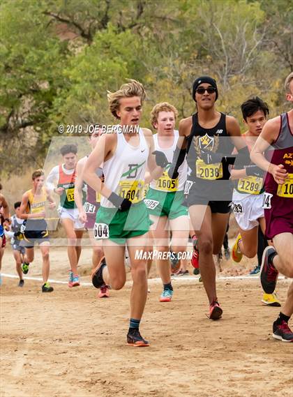 Thumbnail 3 in CIF State Cross Country Championships (Boys D4 Race) photogallery.