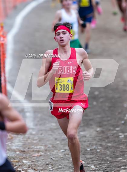 Thumbnail 2 in CIF State Cross Country Championships (Boys D4 Race) photogallery.