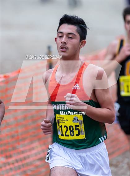 Thumbnail 1 in CIF State Cross Country Championships (Boys D4 Race) photogallery.