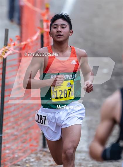 Thumbnail 2 in CIF State Cross Country Championships (Boys D4 Race) photogallery.