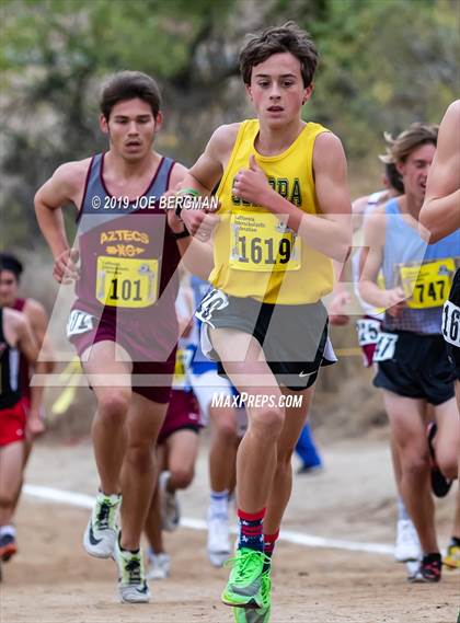 Thumbnail 3 in CIF State Cross Country Championships (Boys D4 Race) photogallery.