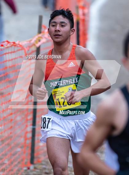 Thumbnail 1 in CIF State Cross Country Championships (Boys D4 Race) photogallery.