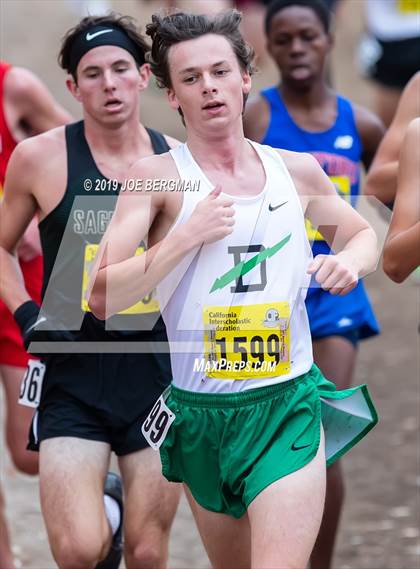 Thumbnail 2 in CIF State Cross Country Championships (Boys D4 Race) photogallery.
