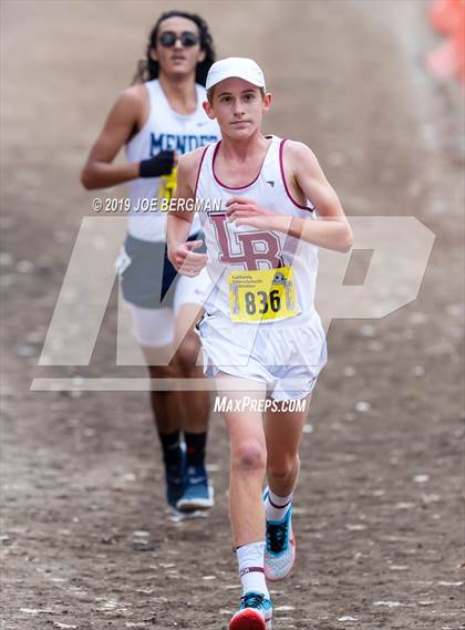 Thumbnail 2 in CIF State Cross Country Championships (Boys D4 Race) photogallery.