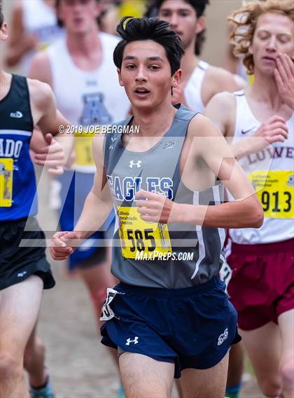 Thumbnail 2 in CIF State Cross Country Championships (Boys D4 Race) photogallery.