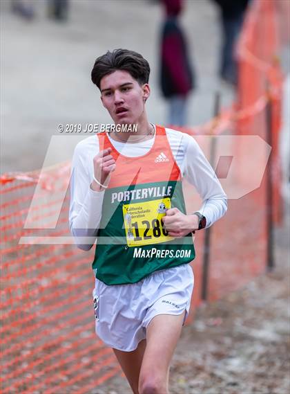 Thumbnail 3 in CIF State Cross Country Championships (Boys D4 Race) photogallery.