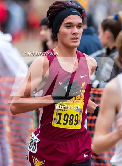 Thumbnail 3 in CIF State Cross Country Championships (Boys D4 Race) photogallery.