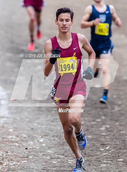 Thumbnail 2 in CIF State Cross Country Championships (Boys D4 Race) photogallery.