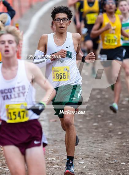 Thumbnail 3 in CIF State Cross Country Championships (Boys D4 Race) photogallery.