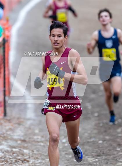 Thumbnail 3 in CIF State Cross Country Championships (Boys D4 Race) photogallery.