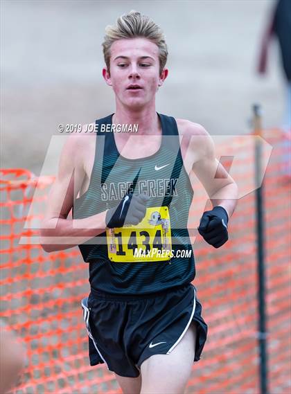 Thumbnail 3 in CIF State Cross Country Championships (Boys D4 Race) photogallery.