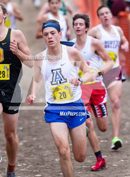 Thumbnail 2 in CIF State Cross Country Championships (Boys D4 Race) photogallery.