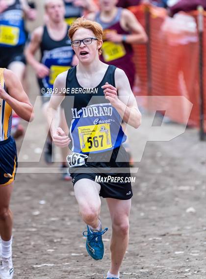Thumbnail 3 in CIF State Cross Country Championships (Boys D4 Race) photogallery.