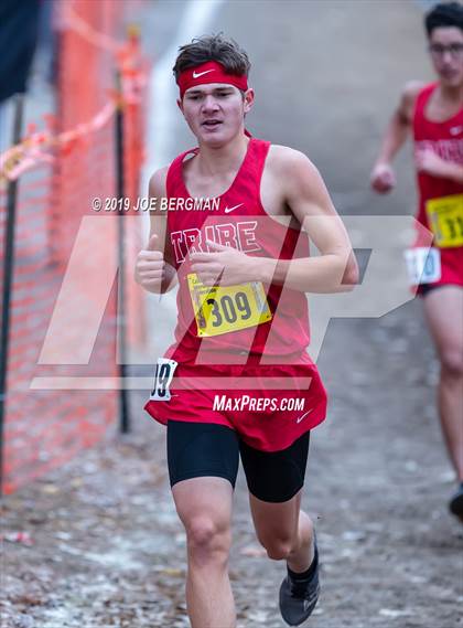 Thumbnail 1 in CIF State Cross Country Championships (Boys D4 Race) photogallery.