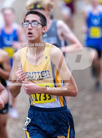 Thumbnail 2 in CIF State Cross Country Championships (Boys D4 Race) photogallery.