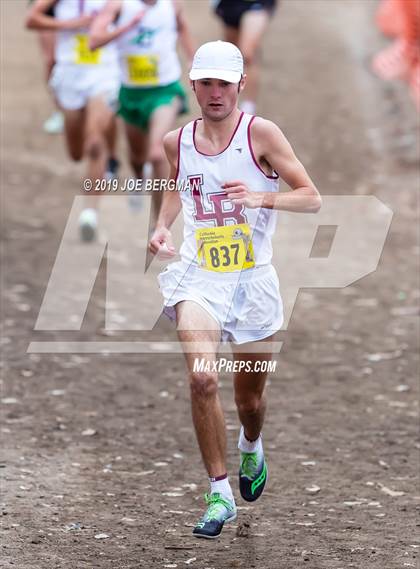 Thumbnail 2 in CIF State Cross Country Championships (Boys D4 Race) photogallery.