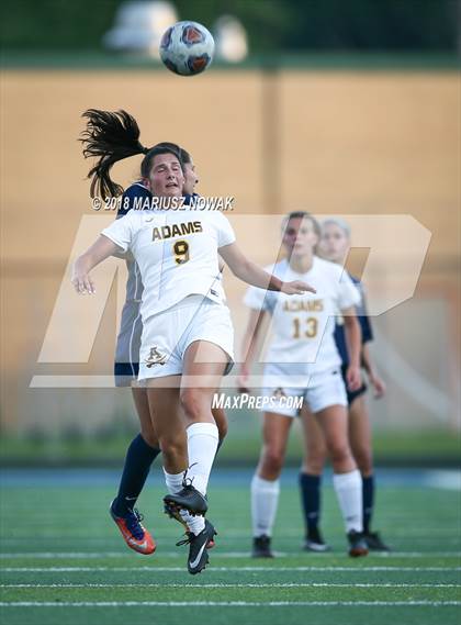 Thumbnail 3 in Stoney Creek @ Adams (MHSAA District Playoff) photogallery.