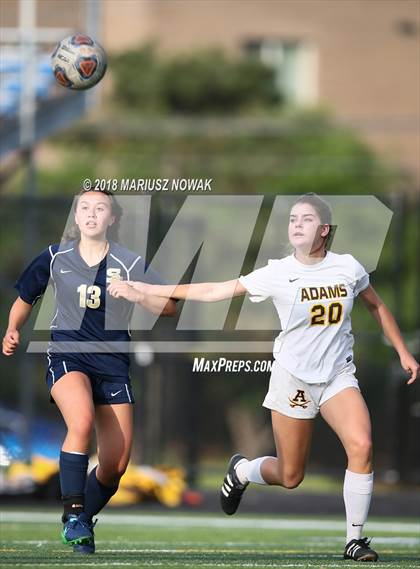 Thumbnail 3 in Stoney Creek @ Adams (MHSAA District Playoff) photogallery.