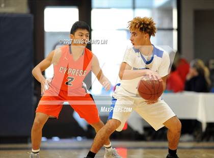 Thumbnail 1 in Saddleback Valley Christian vs. Cypress (Orange County North/South Challenge) photogallery.