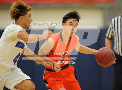 Thumbnail 2 in Saddleback Valley Christian vs. Cypress (Orange County North/South Challenge) photogallery.