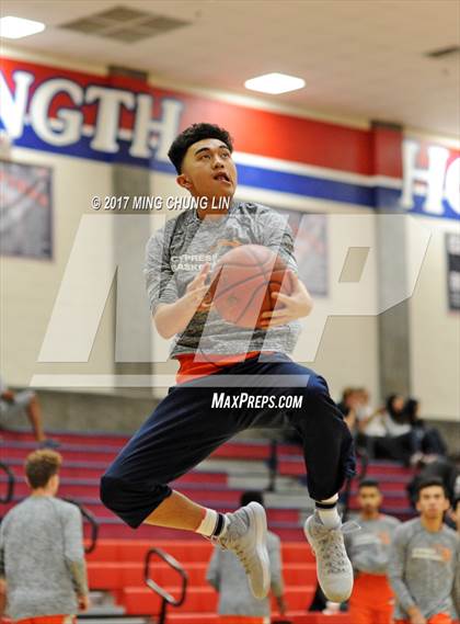 Thumbnail 3 in Saddleback Valley Christian vs. Cypress (Orange County North/South Challenge) photogallery.