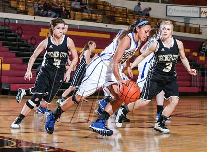 Thumbnail 2 in Dodd City vs. Archer City (Fantasy of Lights Tournament) photogallery.