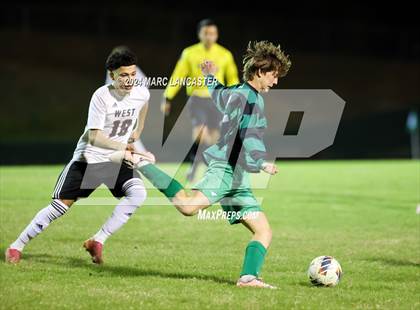 Thumbnail 3 in West Cabarrus @ Myers Park (NCHSAA 4A Round 1) photogallery.