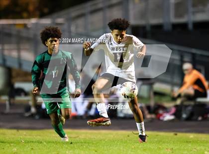 Thumbnail 2 in West Cabarrus @ Myers Park (NCHSAA 4A Round 1) photogallery.