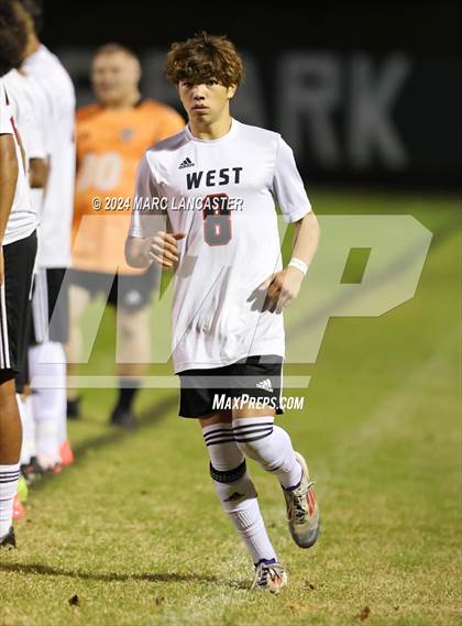 Thumbnail 1 in West Cabarrus @ Myers Park (NCHSAA 4A Round 1) photogallery.