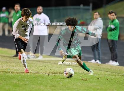 Thumbnail 2 in West Cabarrus @ Myers Park (NCHSAA 4A Round 1) photogallery.