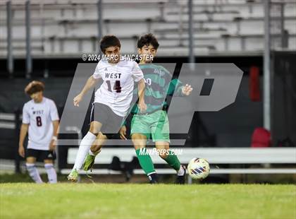 Thumbnail 1 in West Cabarrus @ Myers Park (NCHSAA 4A Round 1) photogallery.