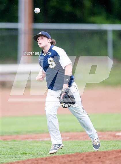 Thumbnail 3 in Simsbury @ Ridgefield (CIAC Class LL 1st Round) photogallery.