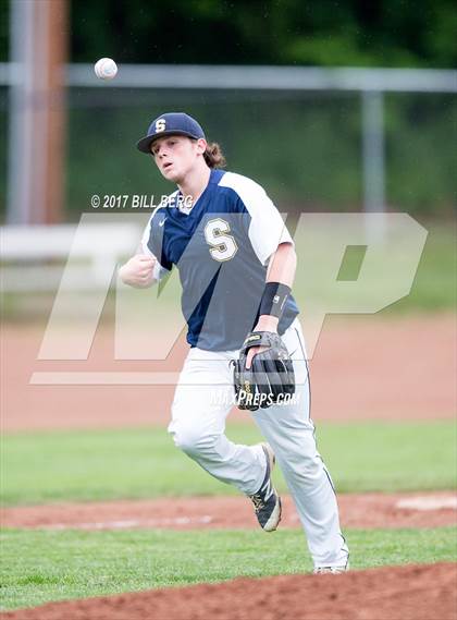 Thumbnail 2 in Simsbury @ Ridgefield (CIAC Class LL 1st Round) photogallery.