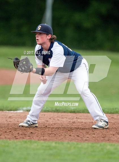 Thumbnail 3 in Simsbury @ Ridgefield (CIAC Class LL 1st Round) photogallery.