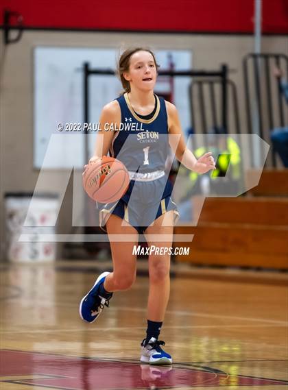 Thumbnail 2 in Tenino vs Seton Catholic (WIAA 1A District Playoff) photogallery.
