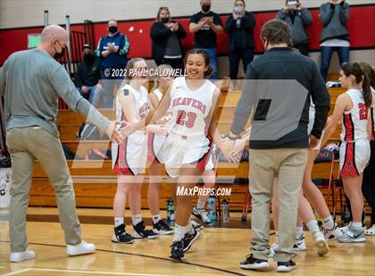 Thumbnail 1 in Tenino vs Seton Catholic (WIAA 1A District Playoff) photogallery.