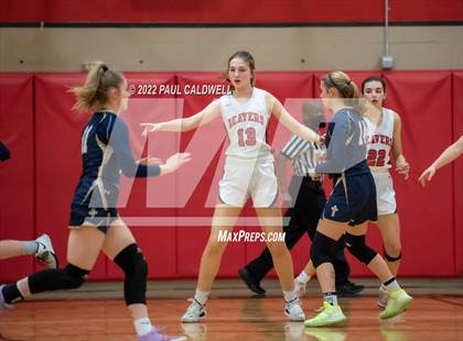 Thumbnail 2 in Tenino vs Seton Catholic (WIAA 1A District Playoff) photogallery.