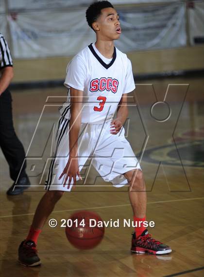 Thumbnail 2 in Albert Einstein Academy vs. Santa Clarita Christian photogallery.